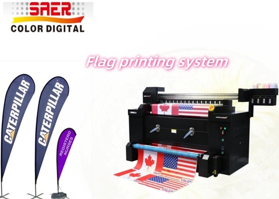 Digitale textieldrukmachine Nylonstofprinter Inkjet Sublimatie van kleurstoffen Vlaggenprinter Polyester