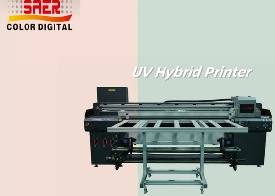 Professionele hybride UV-printers Roll To Roll & Flatbed UV-printer