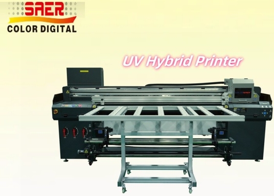 SAER Super Discounts Grote formaat Roll to Roll & Flatbed UV Hybrid Printer