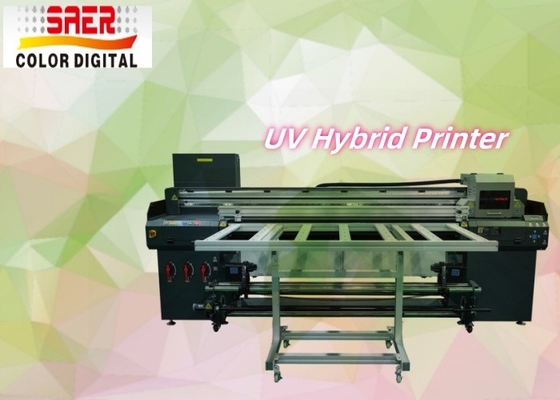 SAER Super Discounts Grote formaat Roll to Roll & Flatbed UV Hybrid Printer
