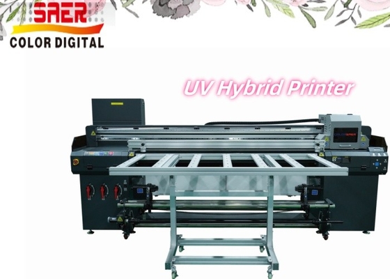 High Speed UV Roll To Roll En Flatbed Inkjet Printer Banner Printing Machine Outdoor & Indoor Printer