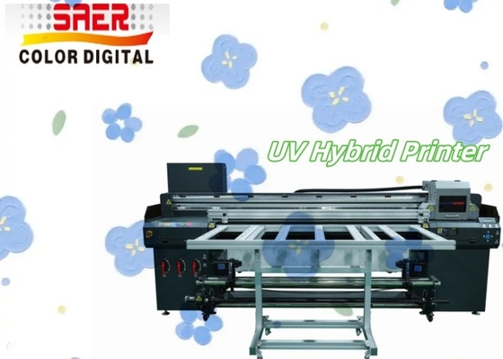 Fabrieksverkoop 2 in 1 UV-printer CMYKW lak