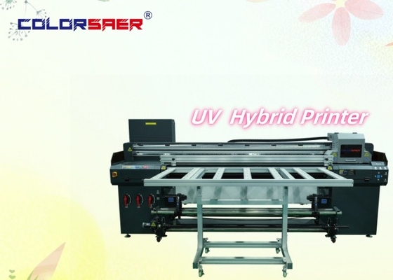 UV-hybride printer met hoge resolutie voor professionele productie van borden en reclamemateriaal