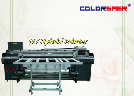 UV-hybride printer met hoge resolutie voor professionele productie van borden en reclamemateriaal