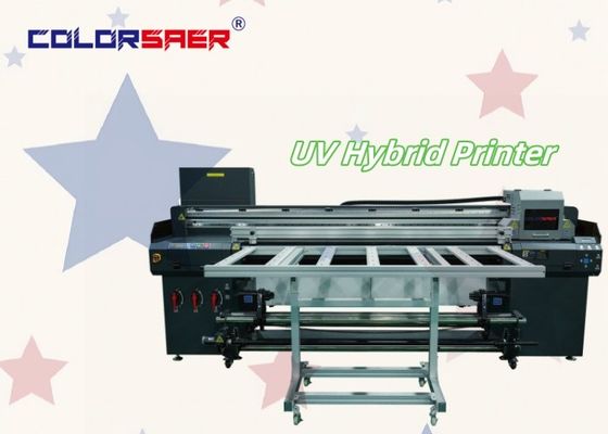 Roll To Roll Flatbed Printing UV hybride printer voor posters Reclame Elektronische decoratie Materialen Handwerk