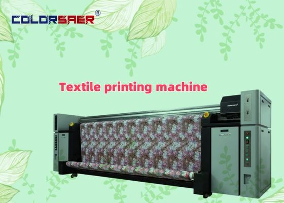 Hoge resolutie 3,2m 8-kops I3200 textielprinter voor binnen- en buitenreclame