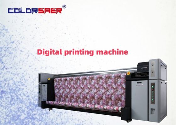 Grote textiel- en stoffenprinter voor binnen- en buitenproductie