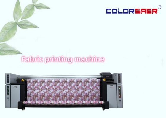 Kleur SAER 10,5 voet / 3,2 m Stoffen Textiel Printmachine 3200 mm Sublimatie Printer