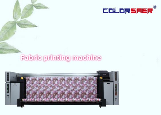 Hoge precisie digitaal textielprintsysteem voor katoen & polyester stof met pigment- en sublimatie-inkt
