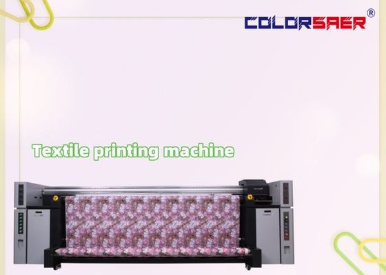 Kleur SAER All In One 8 Pcs I3200 Hoofd Inkjet Printers Roll To Roll Fabric Printing Machine