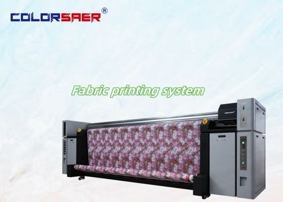 Grootformaat rol-naar-rol alles-in-één katoen- & polyester textiel drukmachine gemaakt in China