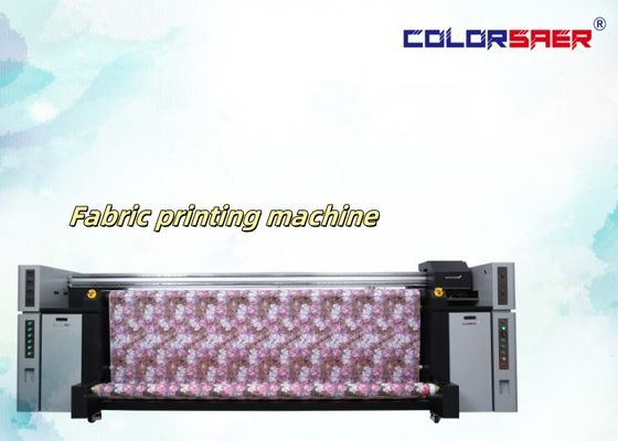 Grote industriële drukmachine Industriële snelheid Sublimatie inkt Digitale textieldrukmachine