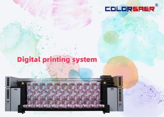 Digitaal 8 stuks i3200 printkop hoge snelheid all-in-one textielprintsysteem stofprinter