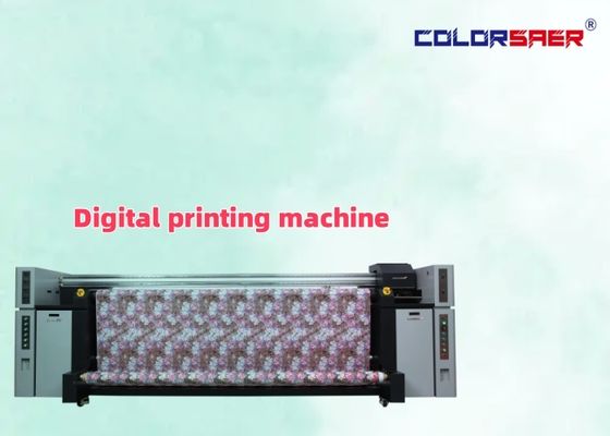 3.2 meter hoge precisie automatische textielprinter Nieuwe sublimatieprinter met 8 printkoppen