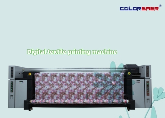 3200mm Hoge precisie textiel drukmachine Nieuwe sublimatieprinter met 8 printkoppen