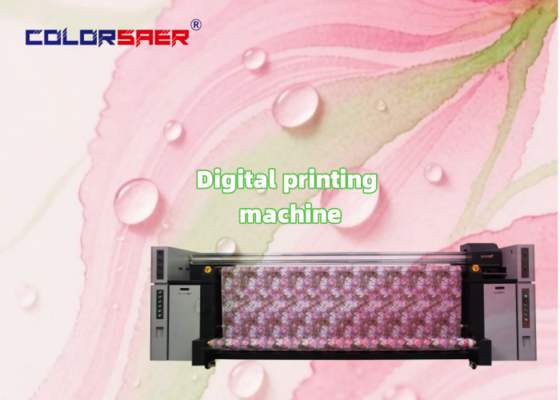 3200mm Grootformaat Sublimatieprinter met 8 Printkoppen Dye Sublimatieprinter