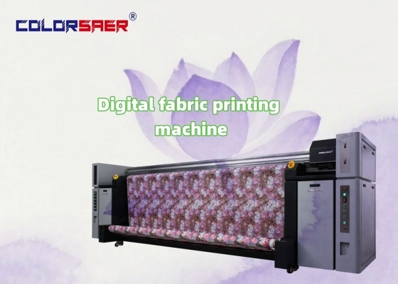 Industriële digitale textielprinter voor hoge snelheid, continu gebruik voor katoen en polyester