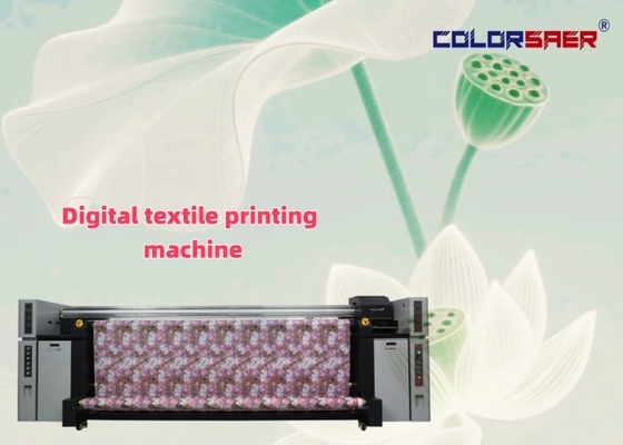 SAER 3,2m Multicolor Digital Fabric Printer met ONYX Software