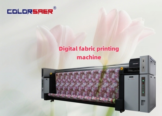 3.2m Digitale Textielprinter met Verwarmer - CMYK Sublimatie Inkt