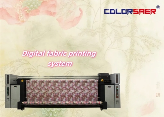 3.2m Directe Textielprinter met Epson i3200 Printkop