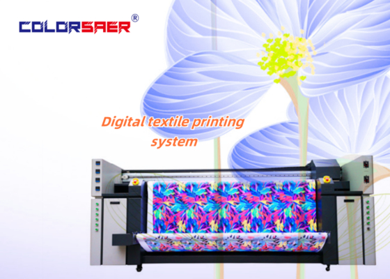 2.2m Automatische Digitale Textielprinter voor Katoen, Zijde en Wol 2200mm