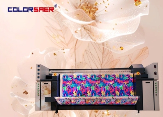 Digitale drukmachine voor katoen- en polyestertextiel met sublimatie- en pigmentinkt