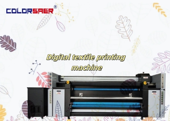 Digitale drukmachine voor katoen- en polyestertextiel met sublimatie- en pigmentinkt