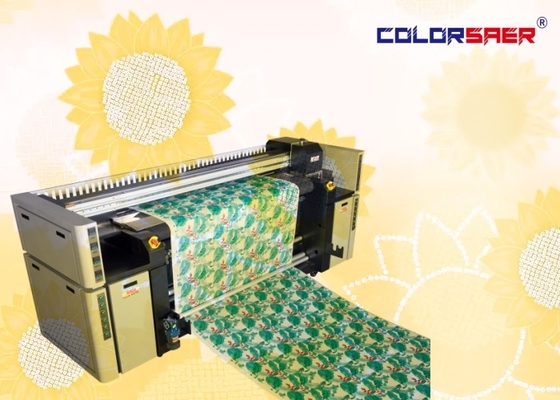 Automatische inkjetprinter voor groot formaat Roll-to-roll Digitale sublimatie Stoffen Nieuwe staat Hoge dpi