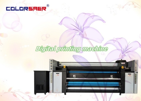Kleur SAER Grootformaat printer Digitale textiel sublimatie stof stof drukmachines