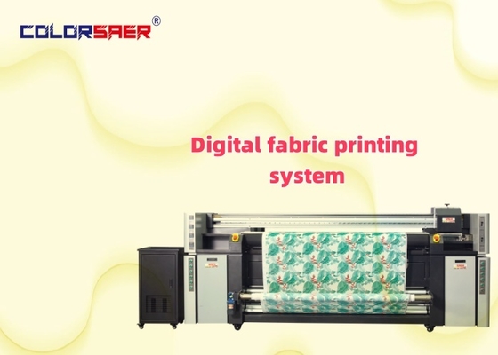 SAER I3200 Direct-to-textile sublimatieprinter voor vlaggen en banieren