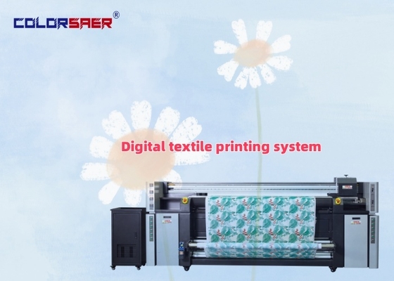 Professionele Grootformaat Sublimatieprinter voor Textiel 2m Printbreedte Rol-naar-Rol Sublimatieprinter