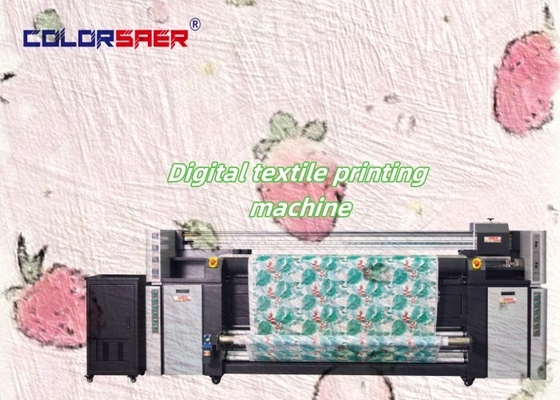 Levenslange garantie 2m 4 stuks I3200 Home Textile Printing to Fabric Digital Inkjet Printer Machine op kleding