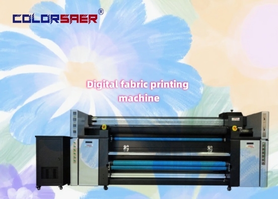 Levenslange garantie 2m 4 stuks I3200 Home Textile Printing to Fabric Digital Inkjet Printer Machine op kleding