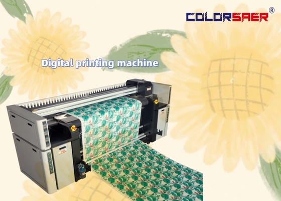 SAER i3200 2200mm Digitale Textielprinter met 6kw Verwarmer
