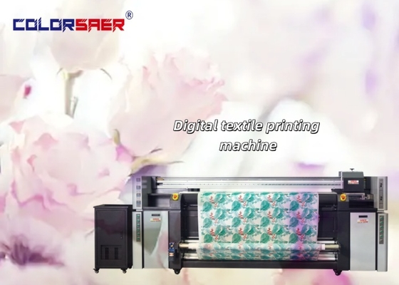 SAER digitale textielprinters apparatuur stoffen plotter met heater en filter alles-in-één printer