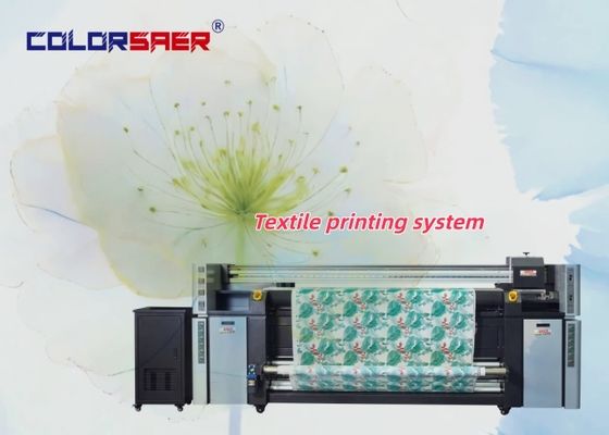 COLOR SAER Direct naar Textiel Sublimatieprinter I3200 Kop voor Vlag/Banner Wanddisplay