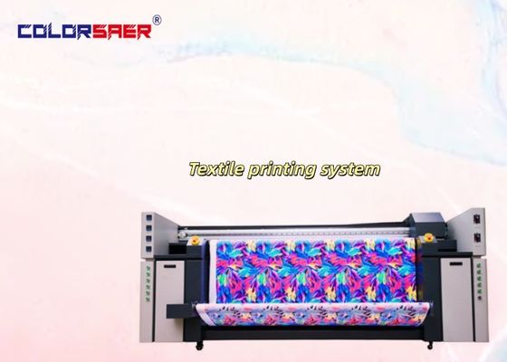 Grote textieldrukmachine met verwarmingseenheid All-in-one plotter hogesnelheid multi-color digitale printer