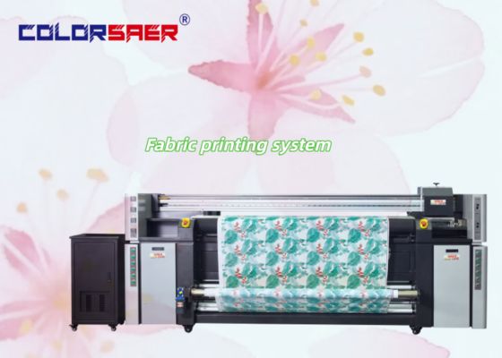 Gloednieuwe hoogwaardige multifunctionele inkjetprinters Grootformaat digitale polyester- en katoenprintmachine