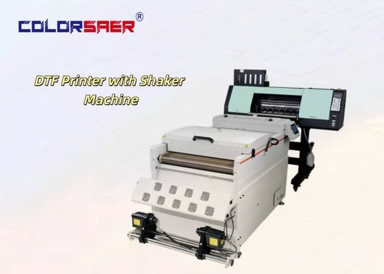 Volledige set DTF printer Digitale textiel T-shirt printer direct gebruik met schudmachine voor 24 inch breedte