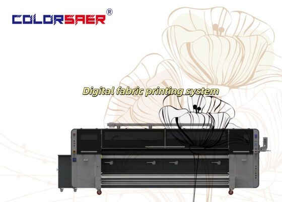 China Supplier SAER Industrial Grade High Speed Digital Textile Printer High-end Printing System For Polyester & Cotton