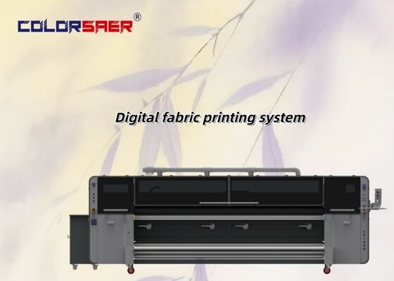 Automatisch Hogesnelheid Textielprint Systeem met KJ4B-QL Printkop voor Stoffenplotter en Digitale Stoffenprinter