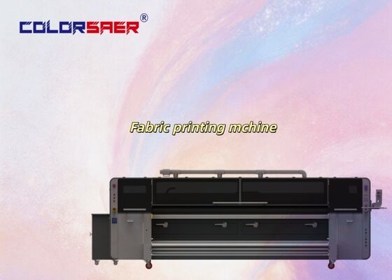 SAER Large Format Impresora 3200mm 4pcs & 8pcs i3200A1 Print Head Digital Fabric Plotter