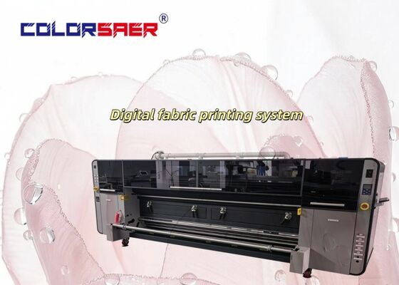 SAER COLOR Groothandel de beste sublimatieprinter 3,2 m breed digitale textielprinter met 4& 8 koppen I3200