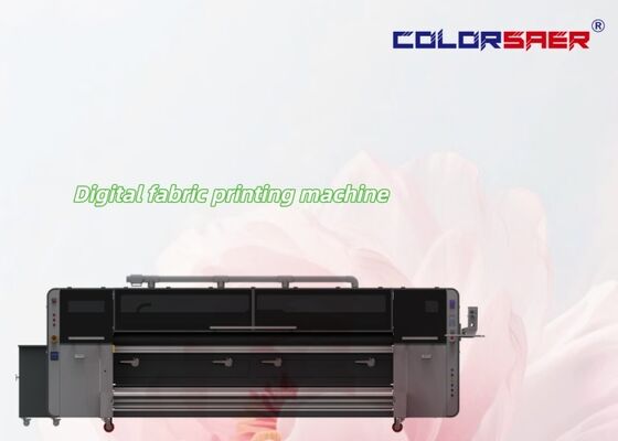 3.2m SAER COLOR Digital Direct to Fabric Sublimatie Printer met I3200 4pcs & 8pcs Print Head Textile Plotter voor Polyester & Cotton Fabric