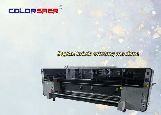 SAER Nieuw Model Volautomatisch Digitaal Textielprint Systeem met Pigment & Sublimatie Inkt Hoge DPI