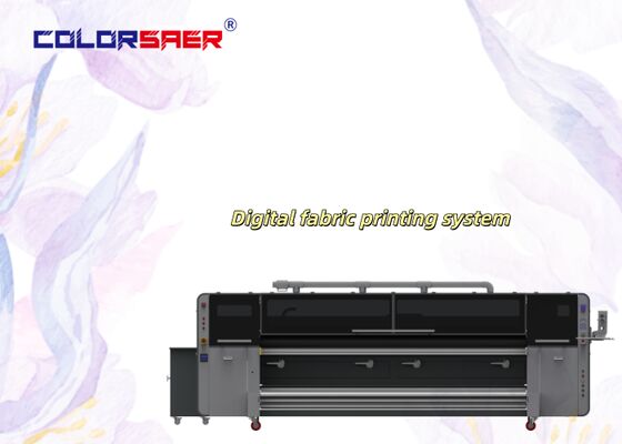 Hoogwaardig 4 & 8 kleuren breedformaat textielprintsysteem High-precision Inkjet fabric plotter