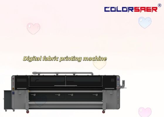 SAER 3.2m Direct Print Polyester & Cotton Fabric Plotter met I3200 Print Head All in One Textile Printer