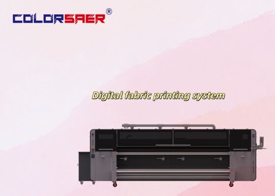 4 & 8 pcs i3200A1 Print Head CMYK & CMYKGRBK Digital Textile Printing Machine Roll to Roll Fabric Sublimation Inkjet Plotter