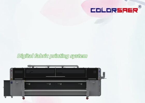 Large Format Digital Textile Plotter Inkjet Roll to Roll  2m / 2.4m / 3.2m Width I3200 Head Impresora De  Maquina