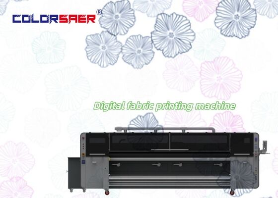SAER High-End grootformaat 3200mm Digitaal textielprintsysteem Stoffenplotter 4 of 8 kleuren